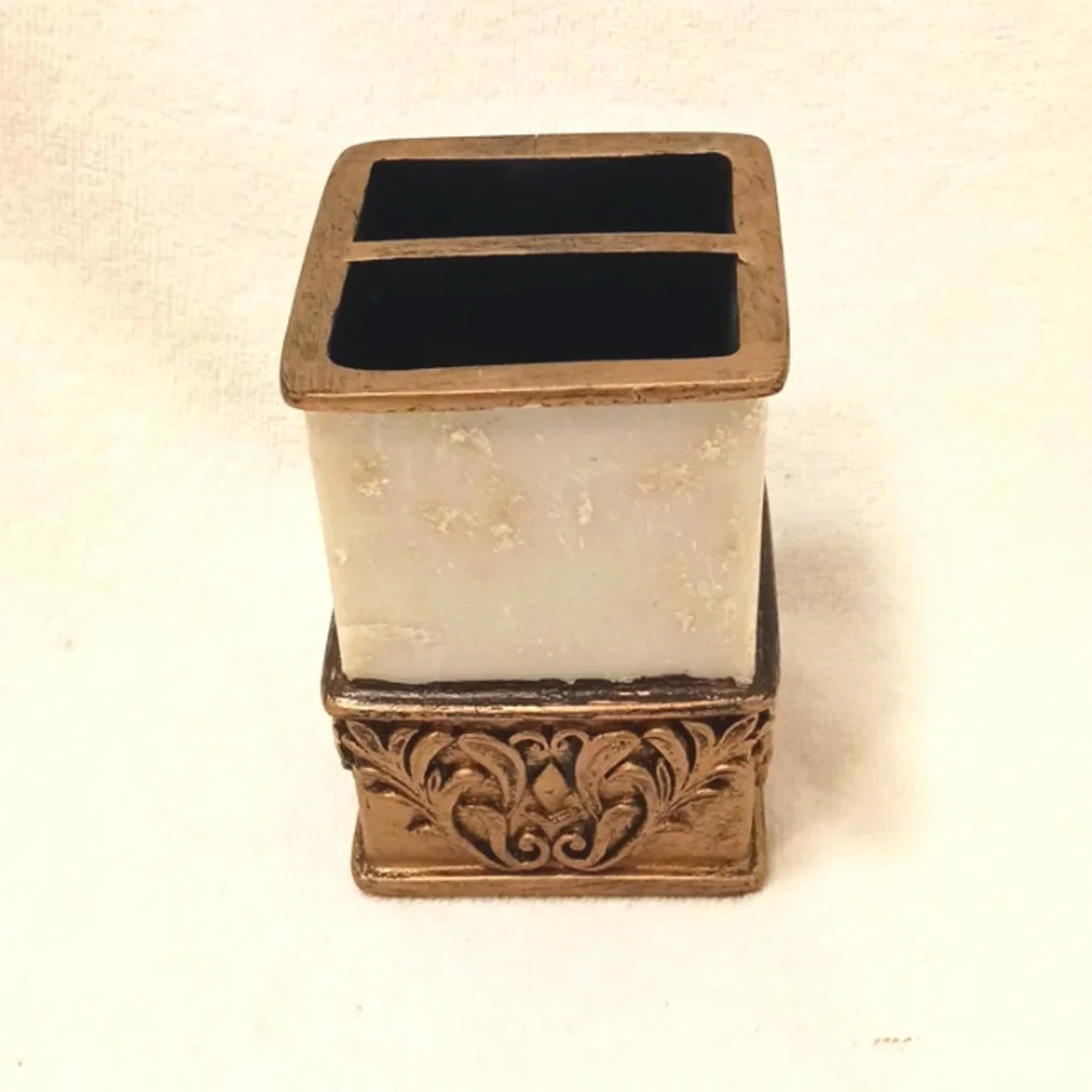 NEW! Toothbrush Holder Fancy‎ ITALIAN Style NEW! OFFICE PENCIL HOLDER